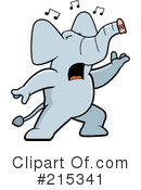 Elephant Clipart #215341 by Cory Thoman