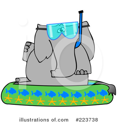 Elephant Clipart #223738 by djart