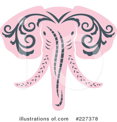 Elephant Clipart #227378 by Cherie Reve