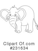 Elephant Clipart #231634 by yayayoyo