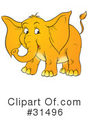 Elephant Clipart #31496 by Alex Bannykh