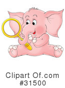 Elephant Clipart #31500 by Alex Bannykh