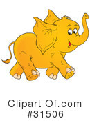 Elephant Clipart #31506 by Alex Bannykh