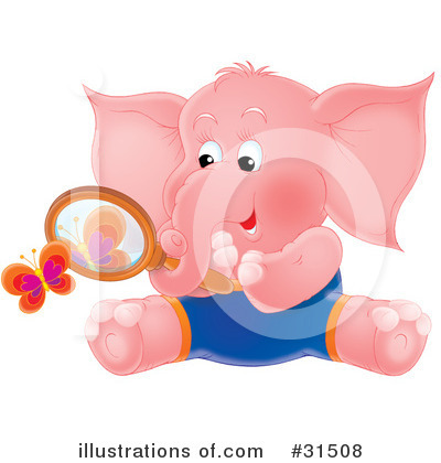 Elephant Clipart #31508 by Alex Bannykh