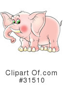 Elephant Clipart #31510 by Alex Bannykh