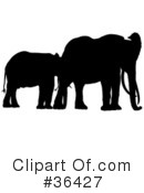 Elephant Clipart #36427 by dero