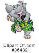 Elephant Clipart #36432 by dero