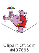 Elephant Clipart #437866 by toonaday