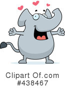 Elephant Clipart #438467 by Cory Thoman