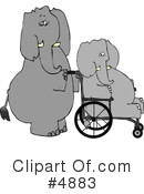 Elephant Clipart #4883 by djart