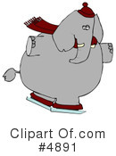Elephant Clipart #4891 by djart