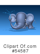 Elephant Clipart #54587 by Julos