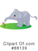 Elephant Clipart #88139 by Pushkin