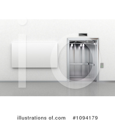 Royalty-Free (RF) Elevator Clipart Illustration by stockillustrations - Stock Sample #1094179