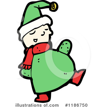 Royalty-Free (RF) Elf Clipart Illustration by lineartestpilot - Stock Sample #1186750