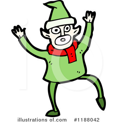Royalty-Free (RF) Elf Clipart Illustration by lineartestpilot - Stock Sample #1188042