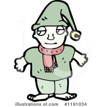 Royalty-Free (RF) Elf Clipart Illustration by lineartestpilot - Stock Sample #1191034