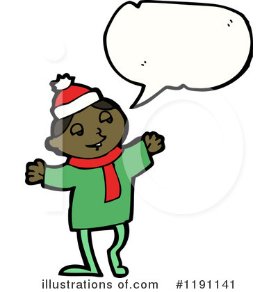 Royalty-Free (RF) Elf Clipart Illustration by lineartestpilot - Stock Sample #1191141