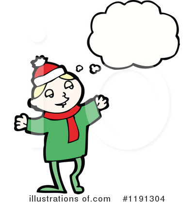 Royalty-Free (RF) Elf Clipart Illustration by lineartestpilot - Stock Sample #1191304