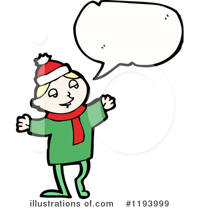 Royalty-Free (RF) Elf Clipart Illustration by lineartestpilot - Stock Sample #1193999