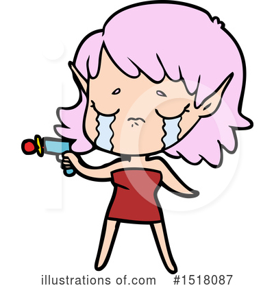 Royalty-Free (RF) Elf Clipart Illustration by lineartestpilot - Stock Sample #1518087