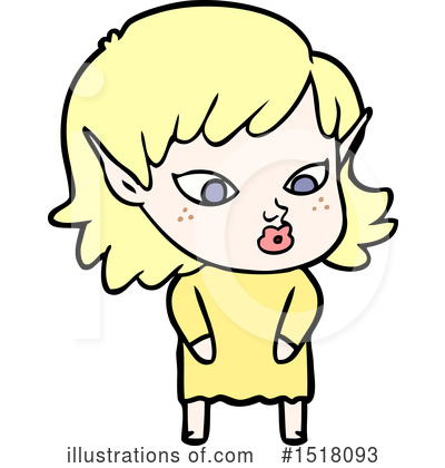 Royalty-Free (RF) Elf Clipart Illustration by lineartestpilot - Stock Sample #1518093