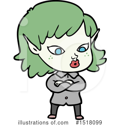 Royalty-Free (RF) Elf Clipart Illustration by lineartestpilot - Stock Sample #1518099