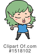 Elf Clipart #1518102 by lineartestpilot