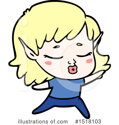 Royalty-Free (RF) Elf Clipart Illustration by lineartestpilot - Stock Sample #1518103