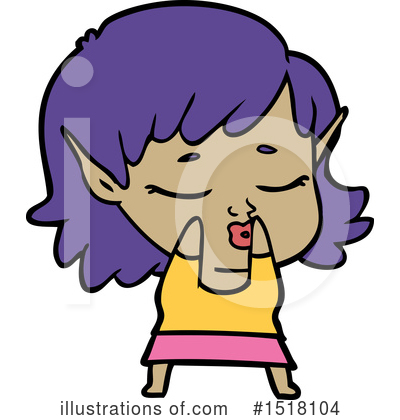 Royalty-Free (RF) Elf Clipart Illustration by lineartestpilot - Stock Sample #1518104