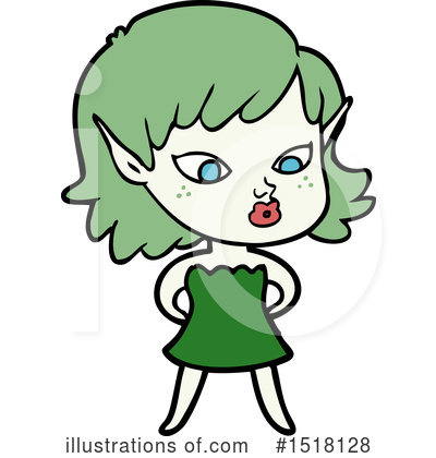 Royalty-Free (RF) Elf Clipart Illustration by lineartestpilot - Stock Sample #1518128