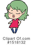 Elf Clipart #1518132 by lineartestpilot