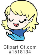 Elf Clipart #1518134 by lineartestpilot