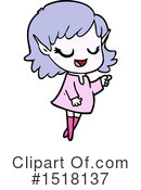 Elf Clipart #1518137 by lineartestpilot