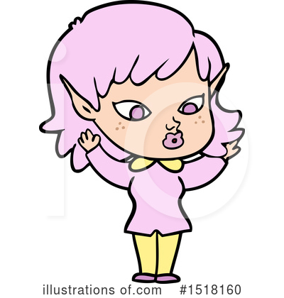 Royalty-Free (RF) Elf Clipart Illustration by lineartestpilot - Stock Sample #1518160