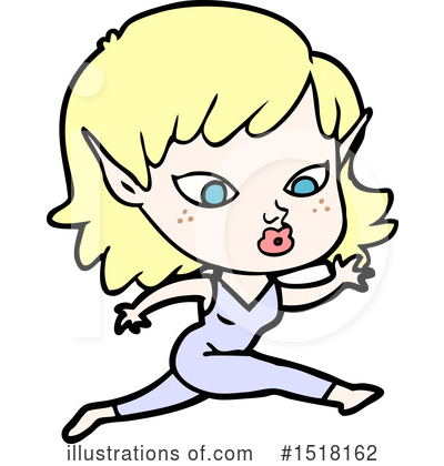 Royalty-Free (RF) Elf Clipart Illustration by lineartestpilot - Stock Sample #1518162