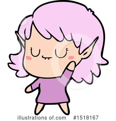 Royalty-Free (RF) Elf Clipart Illustration by lineartestpilot - Stock Sample #1518167