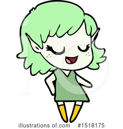 Royalty-Free (RF) Elf Clipart Illustration by lineartestpilot - Stock Sample #1518175