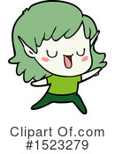 Elf Clipart #1523279 by lineartestpilot