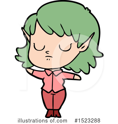 Royalty-Free (RF) Elf Clipart Illustration by lineartestpilot - Stock Sample #1523288