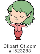 Elf Clipart #1523288 by lineartestpilot