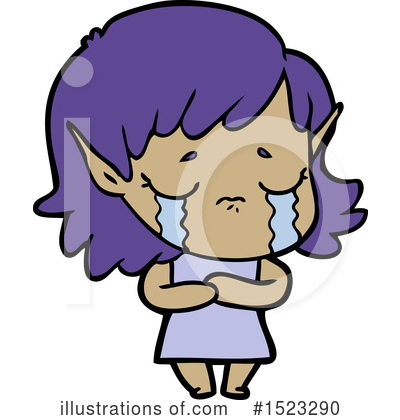 Royalty-Free (RF) Elf Clipart Illustration by lineartestpilot - Stock Sample #1523290