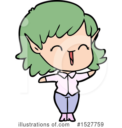 Royalty-Free (RF) Elf Clipart Illustration by lineartestpilot - Stock Sample #1527759