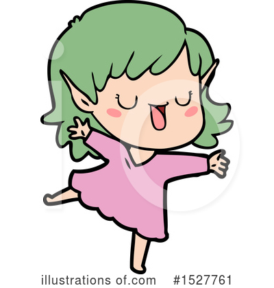 Royalty-Free (RF) Elf Clipart Illustration by lineartestpilot - Stock Sample #1527761