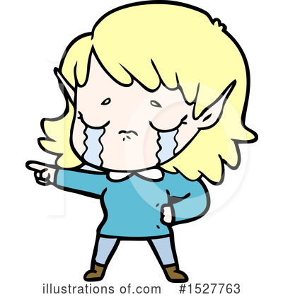 Royalty-Free (RF) Elf Clipart Illustration by lineartestpilot - Stock Sample #1527763