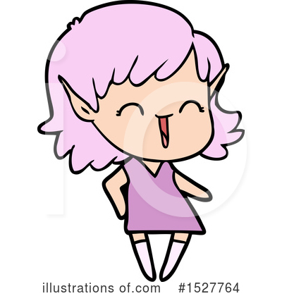 Royalty-Free (RF) Elf Clipart Illustration by lineartestpilot - Stock Sample #1527764