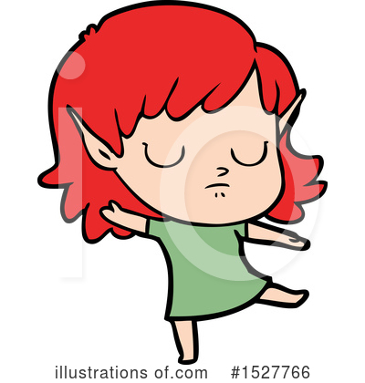 Royalty-Free (RF) Elf Clipart Illustration by lineartestpilot - Stock Sample #1527766