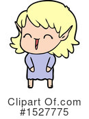 Elf Clipart #1527775 by lineartestpilot