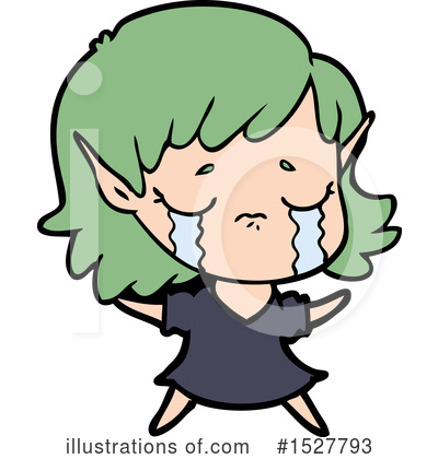 Royalty-Free (RF) Elf Clipart Illustration by lineartestpilot - Stock Sample #1527793