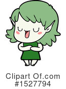 Elf Clipart #1527794 by lineartestpilot